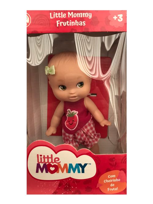 Boneca Mini Little Mommy - Morango - 1011 PUPEE BRINQUEDOS