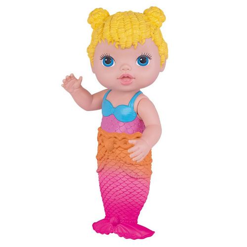 Boneca Babys Collection Minha Sereia - Loira - 421 DTC