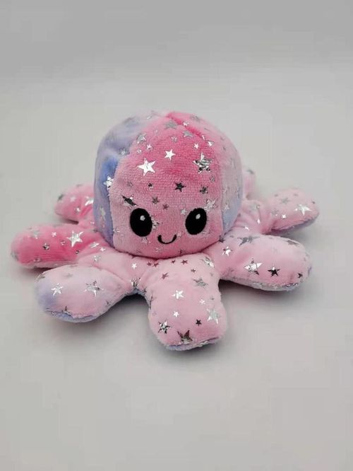 Pelucia Polvo do Humor Reversivel Tie Dye - Rosa - R1385 BBR