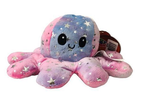Pelucia Polvo do Humor Reversivel Tie Dye - Rosa Escuro - R3185 BBR