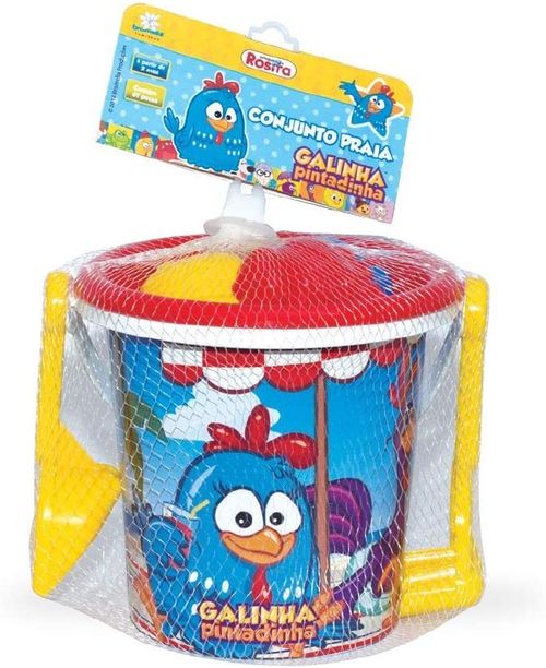 Conjunto de Praia Galinha Pintadinha NOVABRINK