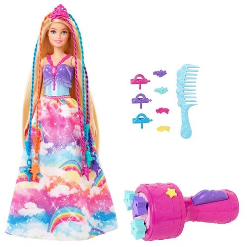 Boneca Barbie Trancas Magicas 30Cm Dreamtopia MATTEL