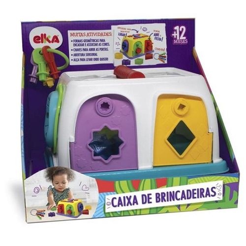Conjunto De Atividades - Caixa De Brincadeiras ELKA