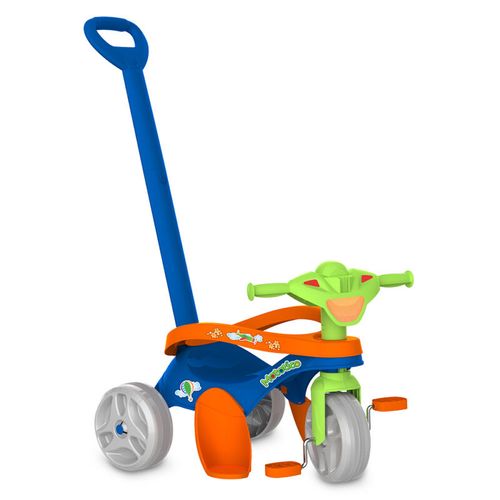TRICICLO MOTOTICO® PASSEIO e PEDAL (AZUL) BANDEIRANTE