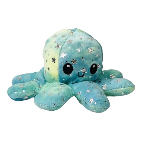 Pelucia Polvo do Humor Reversivel Tie Dye - Verde Agua - R3185 BBR