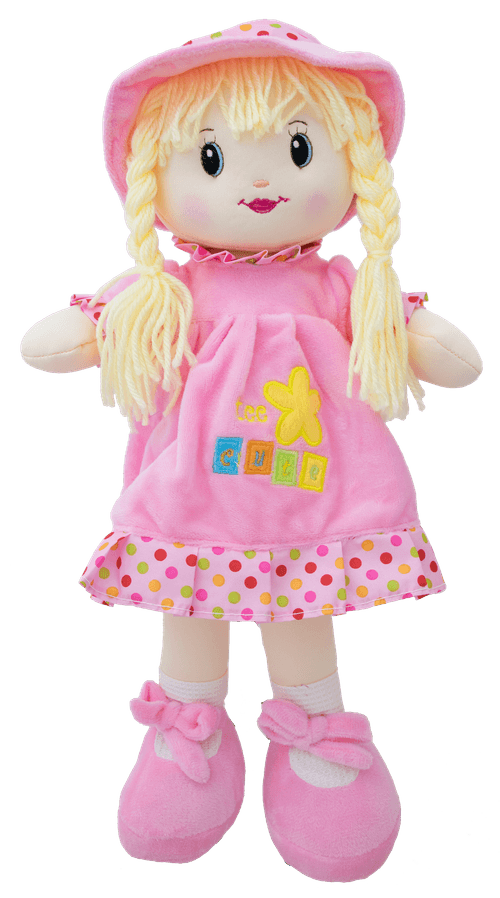 Boneca de Pano - Rosa Claro - R2861 BBR