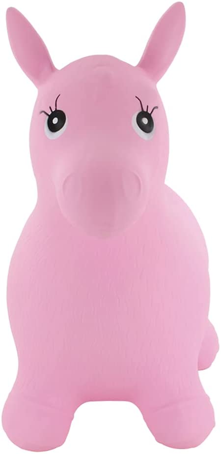 Cavalinho Pula Pula Upa Upa Inflavel Vinil - Rosa - R3044 BBR
