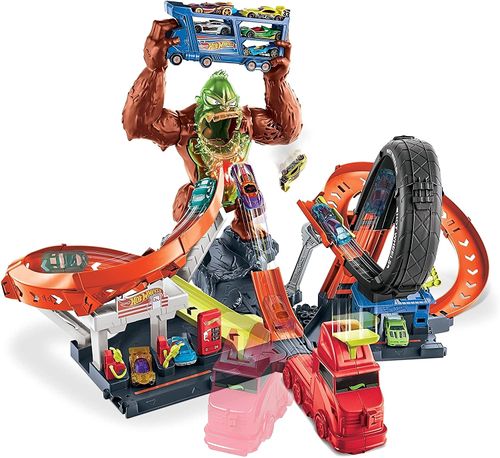 Pista Ataque Toxico do Gorila Hot Wheels - GTT94 MATTEL