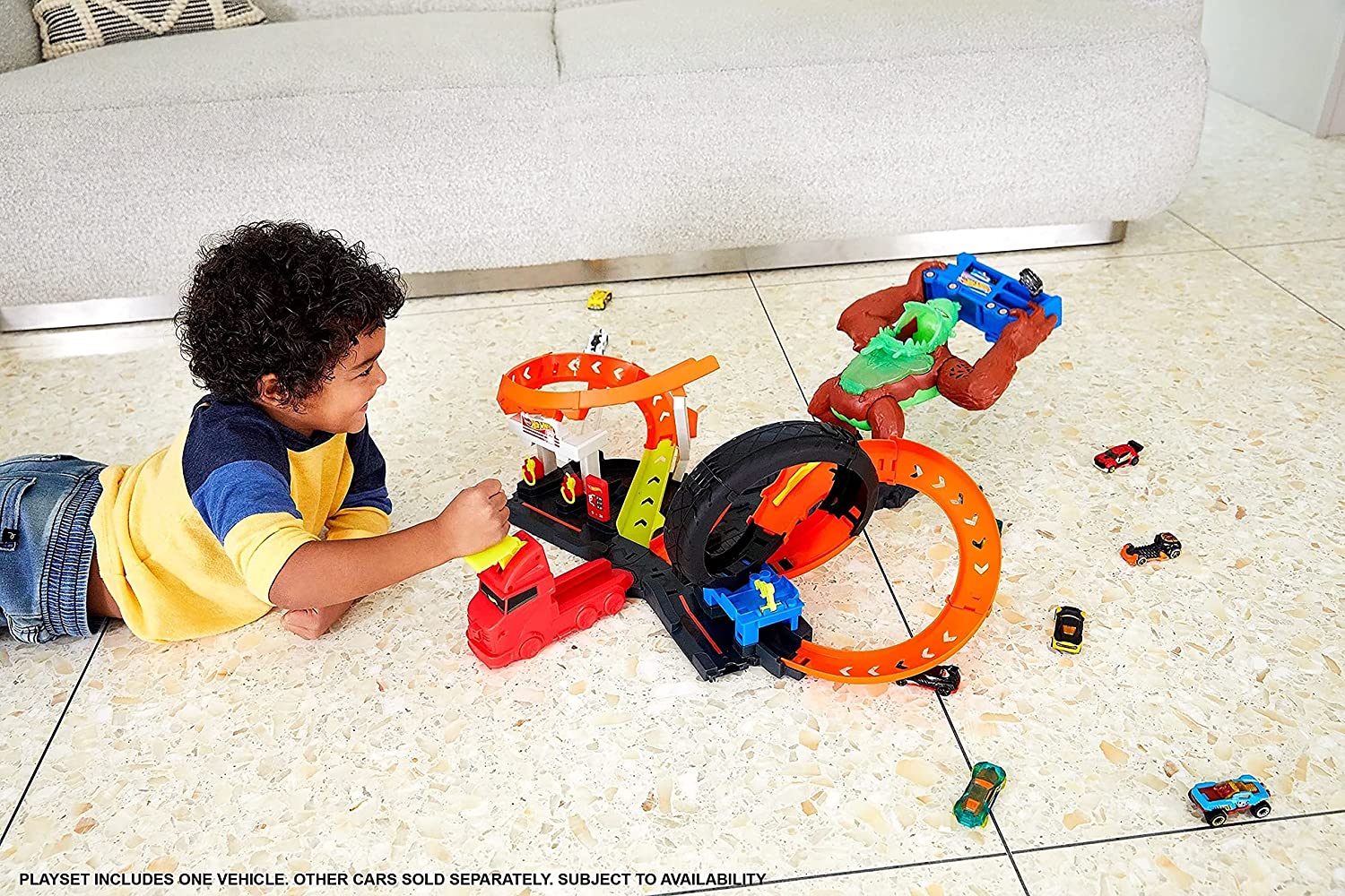 Pista Hot Wheels City Posto Ataque