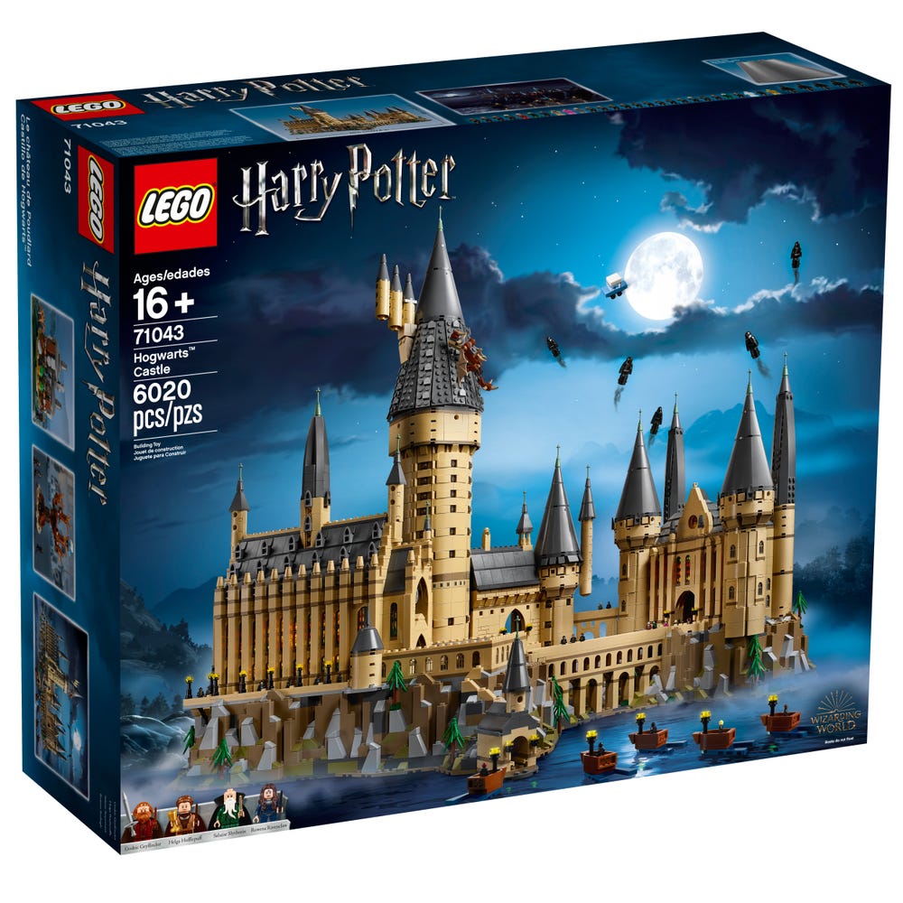 Blocos de Montar - Harry Potter - O Castelo de Hogwarts - 71043 - LEGO DO  BRASIL