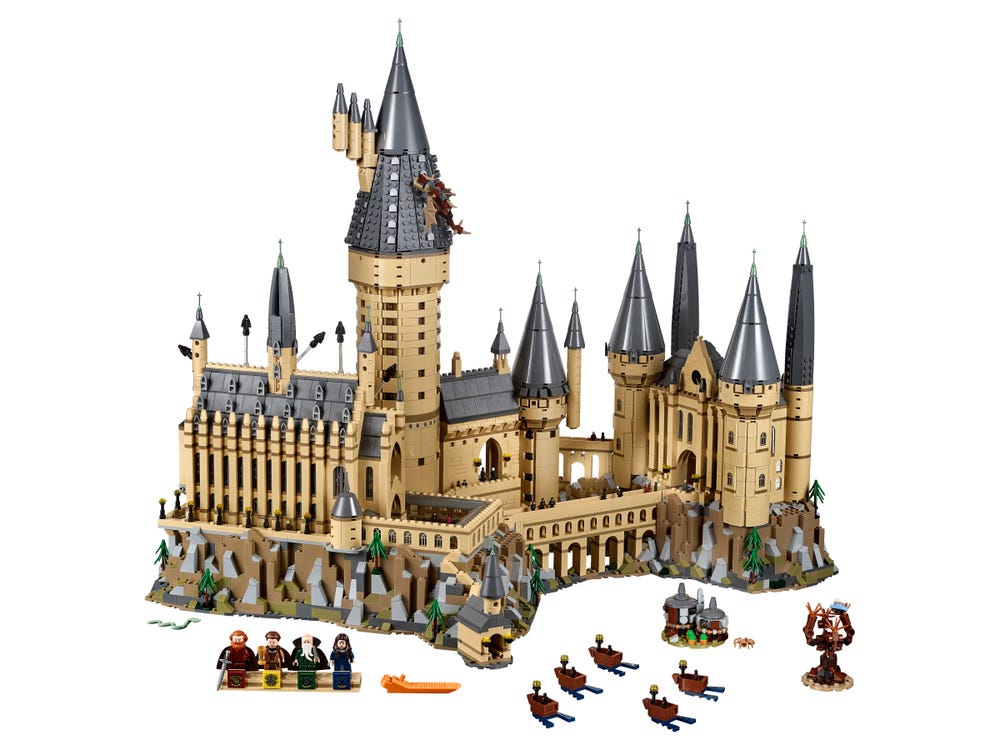 Blocos de Montar - Harry Potter - O Castelo de Hogwarts - 71043 - LEGO DO  BRASIL