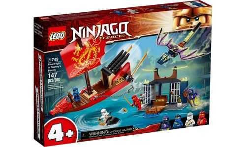 Blocos de Montar - Lego Ninjago - Voo Final do Barco do Destino LEGO DO BRASIL