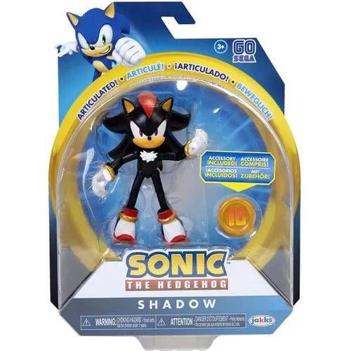 Kit 4 Bonecos Sonic E Sua Turma The Shadow Games