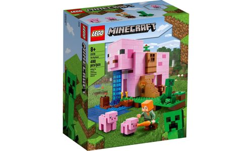 Blocos de Montar - Lego Minecraft - A casa do Porco LEGO DO BRASIL