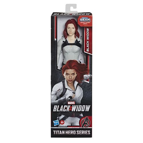 BONECA TITAN HERO BLACK WIDOW SORT HASBRO