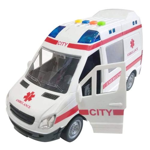 Mini Veiculo - 1:16 - Ambulancia - Resgate - 00432