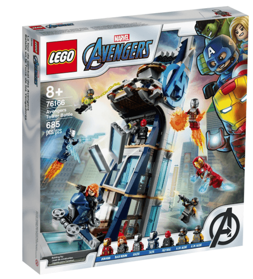 Blocos de montar - Lego Marvel - Combate na Torre dos Vingadores LEGO DO BRASIL