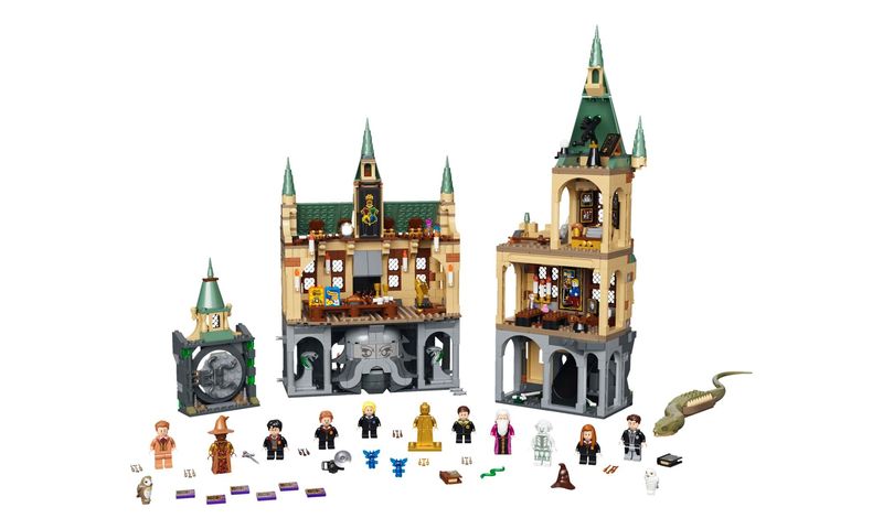 MONTANDO MEU LEGO DE HOGWARTS (GRANDE SALÃO) 