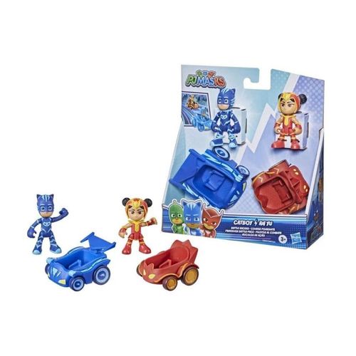 Mini Veiculos Pj Masks Menino Gato Vs An Yu - F2649 HASBRO