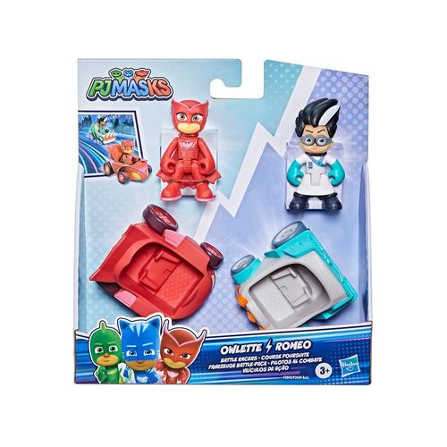 Mini Veiculos Pj Masks Corujita e Romeo - F2649 HASBRO