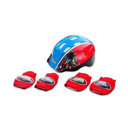Kit Protecao Infantil com Capacete os Vingadores MULTIKIDS