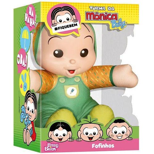 Boneco Turma Da Monica - Colecao Fofinhos - Cebolinha Baby NOVABRINK