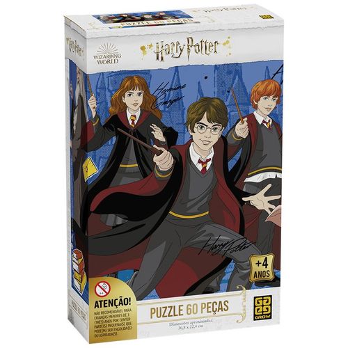 Quebra-cabeca 60 pecas Harry Potter 4112 - Grow GROW
