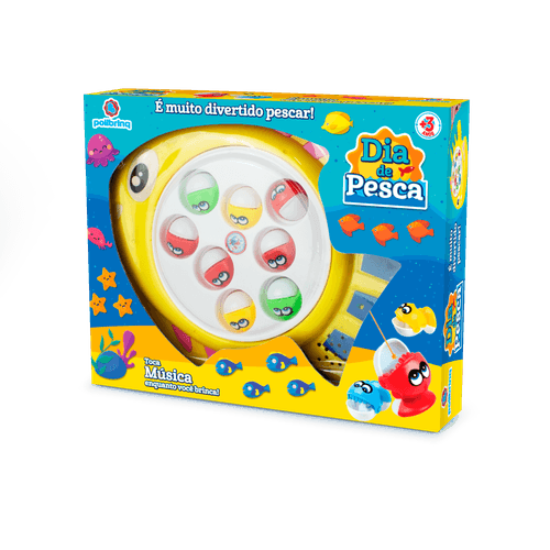 Dia de Pesca - Amarelo - PB508 POLIBRINQ