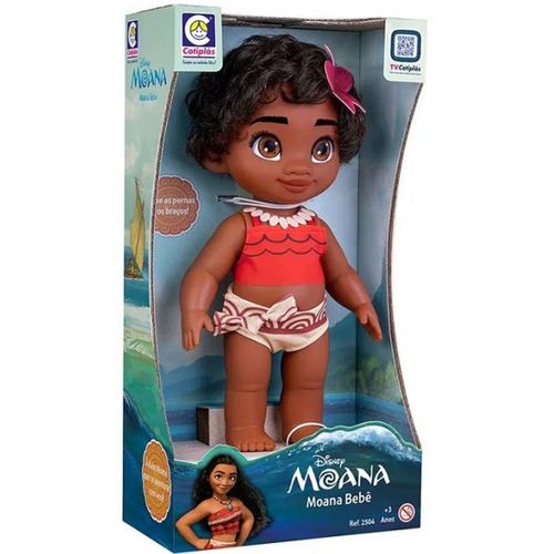 Boneca - Disney - Princesa Moana Baby - 2504 COTIPLAS