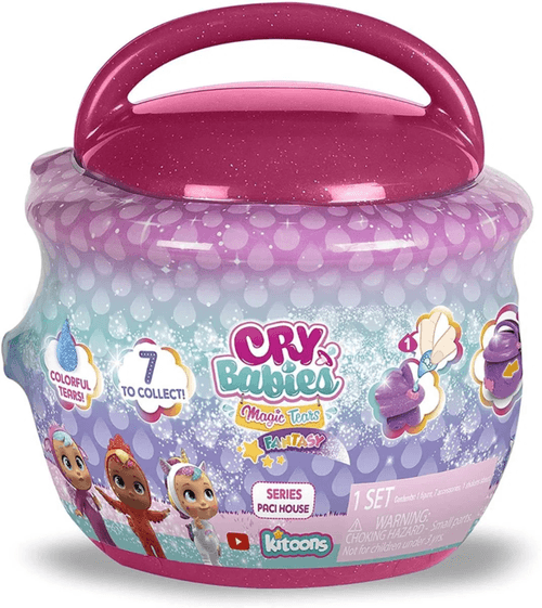 Boneca Mini CryBabies Lagrimas Magicas Casinha Magica - Pink - BR1278 MULTIKIDS
