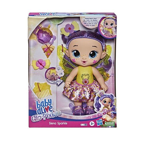 Boneca Baby Alive - Glo Pixies - Siena Sparkle HASBRO