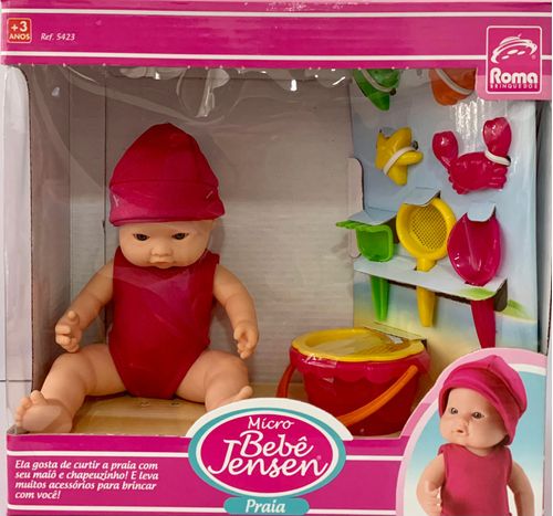 Micro Bebe Jensen Praia 5423 - Rosa ROMA JENSEN