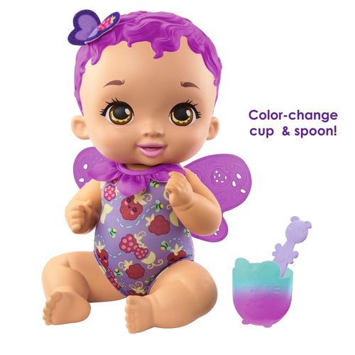 Boneca My Garden Baby - Borboleta Frutinhas Comilonas Framboesa - Roxo MATTEL