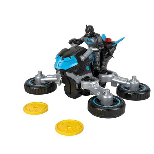 Conjunto Imaginext Batveiculos - Moto do Batman - Bat-Tech Batmoto MATTEL