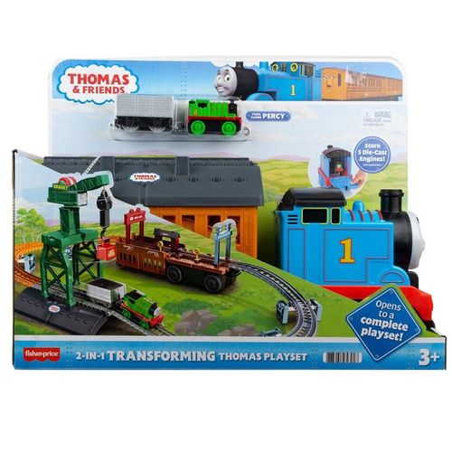 Thomas e Friends - Trackmaster - Playset Transformavel - Anne e Clarabel - Mattel MATTEL