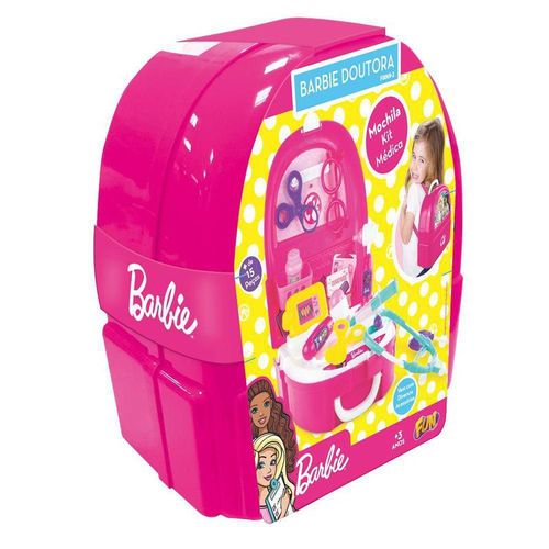 Barbie Mochila Doutora Kit Medica com Acessorios BARAO