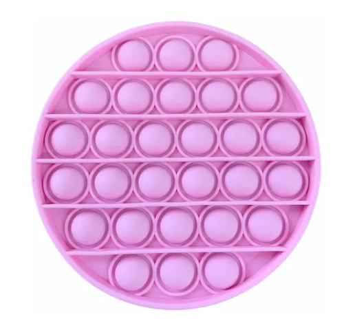 EMPURRA ESTOURA BOLHA - REDOND COR ROSA TERRACO