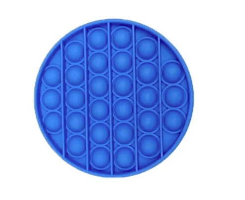 EMPURRA ESTOURA BOLHA - REDOND COR AZUL TERRACO