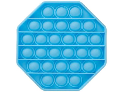 POP FIDGET TOYS - BRINQUEDO HEXAGONO - COR AZUL TERRACO