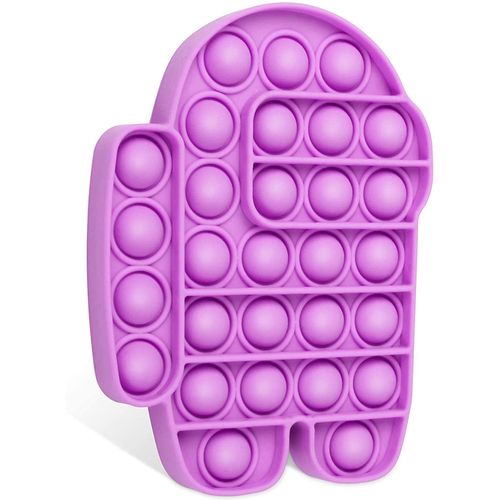 Empurra Estoura Bolha Among 2 - Cor Roxo TERRACO