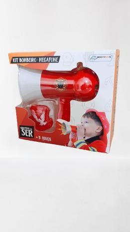 BRINCANDO DE SER BOMBEIRO MEGAFONE MULTIKIDS