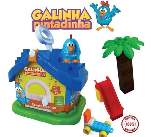 GALINHA PINTADINHA CASINHA DIVERTIDA COM BLOCOS MONTE LIBANO