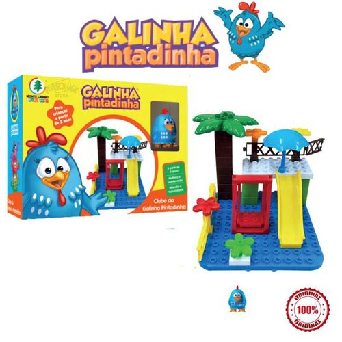 PLAYSET CLUBE DA GALINHA PINTADINHA MONTE LIBANO