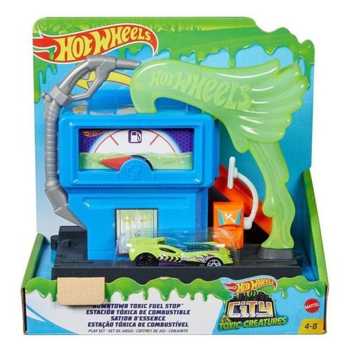 Hot Wheels City, Estacao Toxica de Combustivel MATTEL