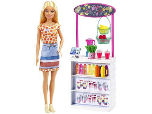 Boneca - Barbie Conjunto de Sucos Tropicais (GRN75) MATTEL