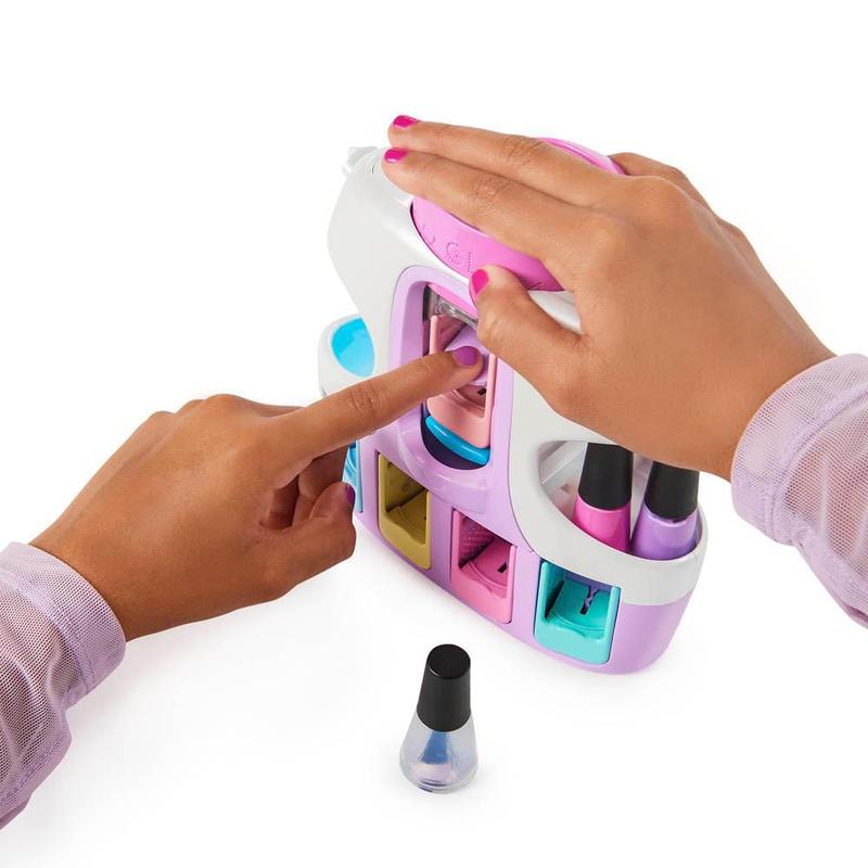 Novo Conjunto Go Glam Pintura de Unhas Com Secador e Esmaltes 2133