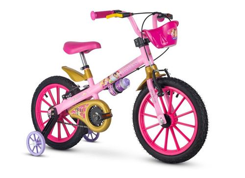 BICICLETA ARO 16 PRINCESAS DISNEY NATHOR INDUSTRIA E C