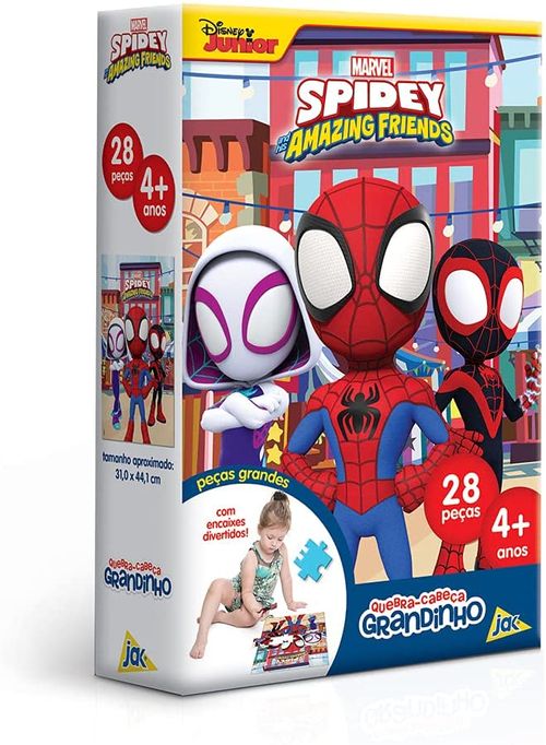 Quebra-cabeca - Grandinho Spidey and his Amazing Friends - TOYSTER