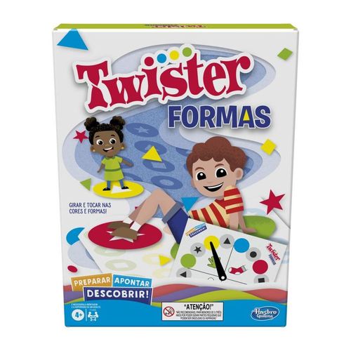 Jogo Twister Formas - F1405 HASBRO