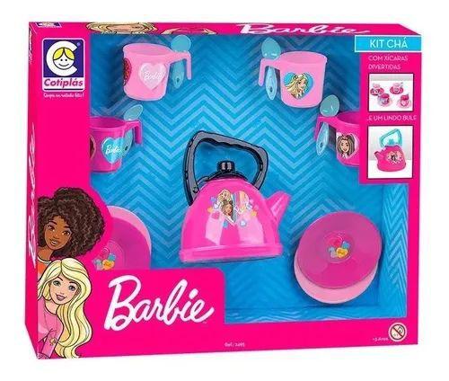 Kit Cha da Barbie - Master Cheff - Rosa com acessorios (2495) COTIPLAS